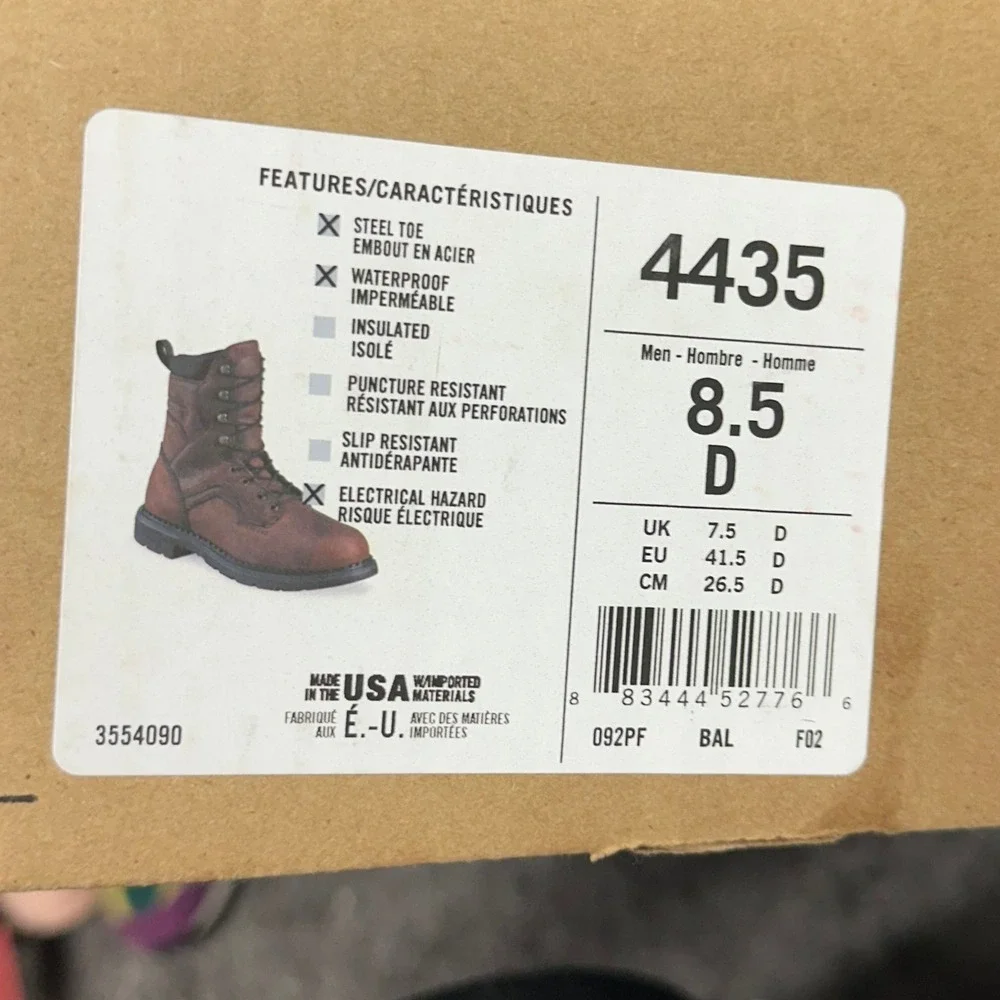 Red Wing 8 Inch Boots Men display picture 2